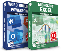 -Microsoft Excel Sıfırdan İleri Seviye <br>-Word 2019, PowerPoint 2019, Outlook 2019