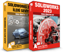 - SolidWorks 2023 Eğitim Seti <br>- Solidworks 2020 İleri Seviye Eğitim Seti