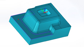 3D HSM Sabit Z - Birleştir 3D Kenar Ofseti İşleme