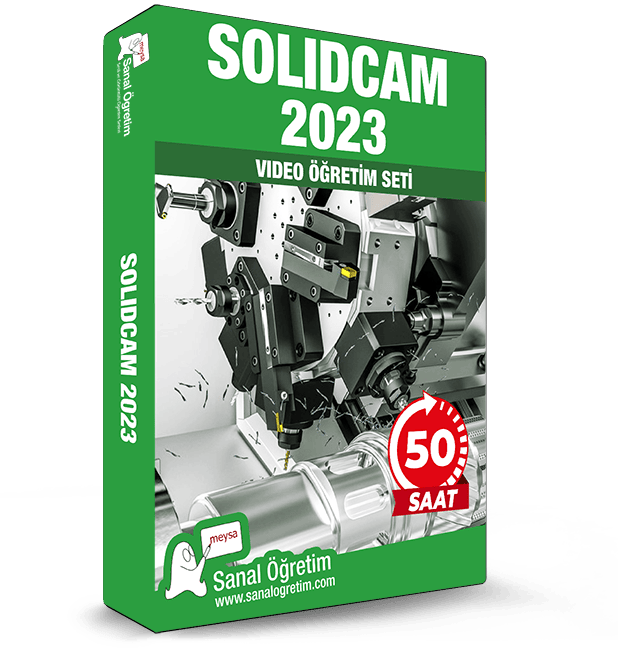 SolidCAM 2023 Eğitim Seti