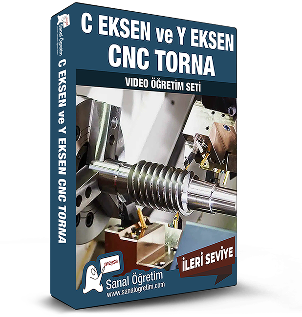 C Eksen ve Y Eksen CNC Torna -İleri Seviye